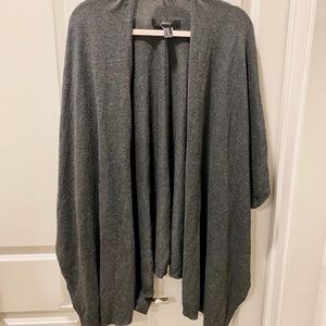 Gray Cardigan/Poncho